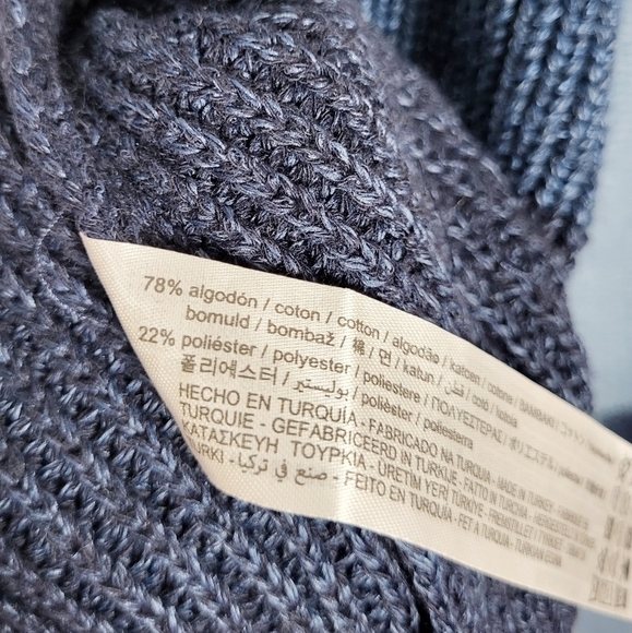 ZARA long knit cardigan in patchwork Blogger favorite tik tok famous NWT - Picture 7 of 7